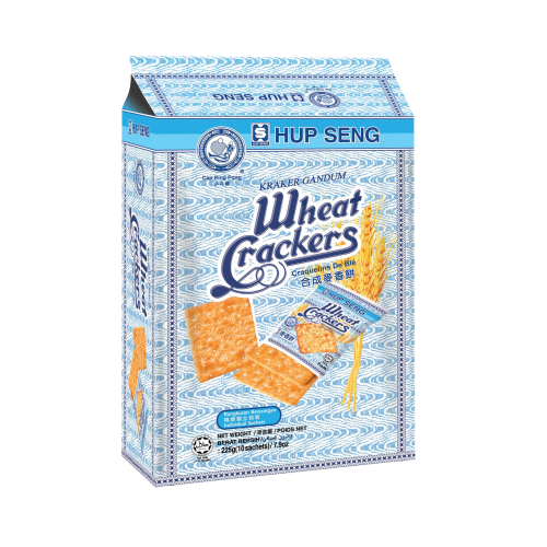 Hup Seng Wheat Cracker 225g (10s)