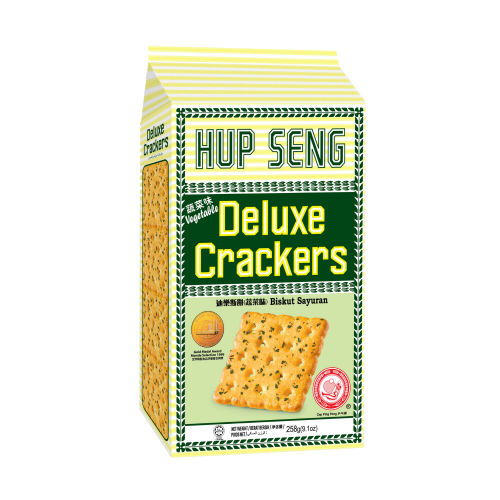 Hup Seng Deluxe Vegetable Cracker 258g