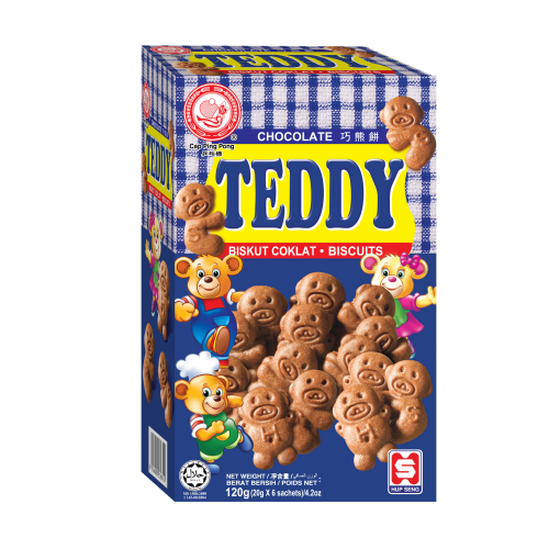 Hup Seng Chocolate Teddy Box 120g (6s)