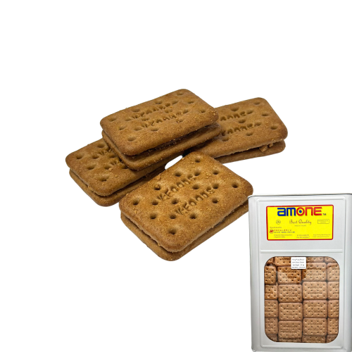 Amone Pung Pung Biscuit With Chocolate Cream 5kg Tin (ND)