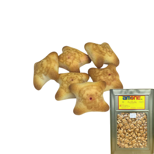 Amone Biscuits Filled With Strawberry Cream 4kg Amone Biscuits Filled With Strawberry Cream 4kg