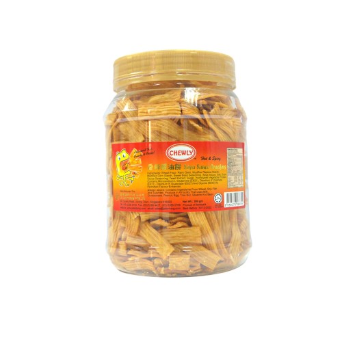 Chewly Soya Sauce Cracker (Hot & Spicy) 280g Chewly Soya Sauce Cracker (Hot & Spicy) 280g
