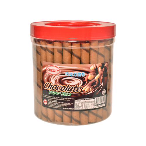 Chewly Chocolate Wafer Stick 480g