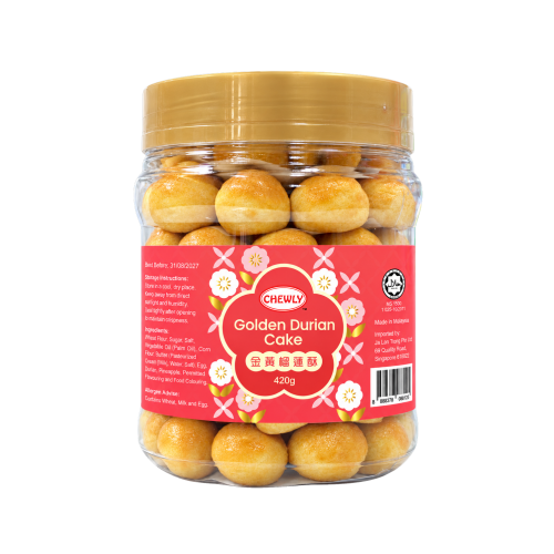 Chewly Golden Durian Cake 420g