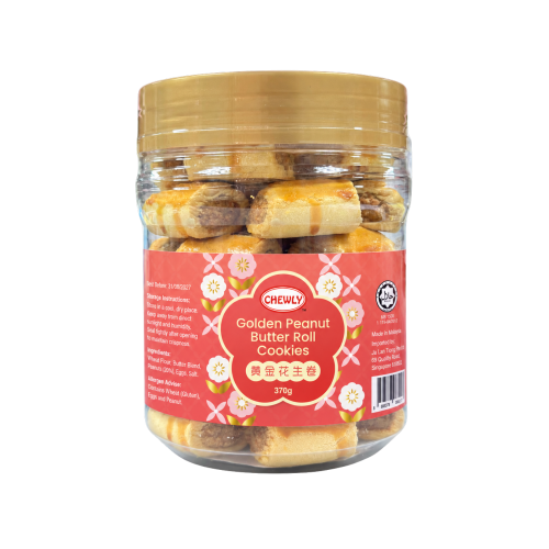 Chewly Golden Peanut Butter Roll 370g Chewly Golden Peanut Butter Roll 370g