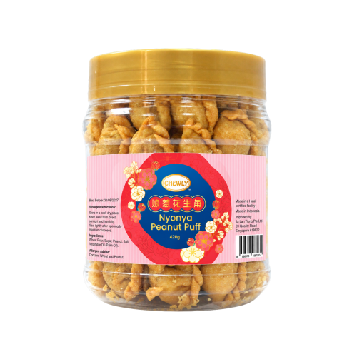 Chewly Nyonya Peanut Puff 420g