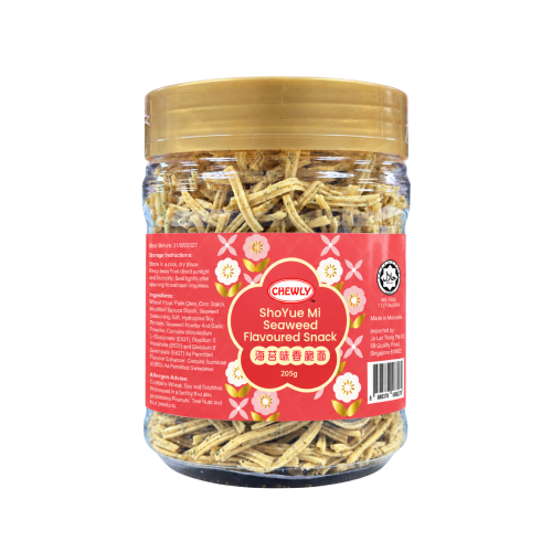 Chewly ShoYue Mi Seaweed Flavoured Snack 205g Chewly ShoYue Mi Seaweed Flavoured Snack 205g
