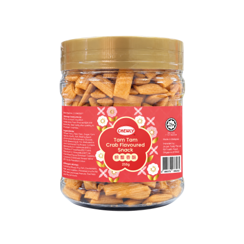 Chewly Tam Tam Crab Flavoured Snack 255g Chewly Tam Tam Crab Flavoured Snack 255g