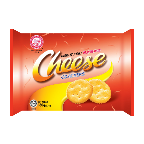 Hup Seng Cheese Crackers 180g