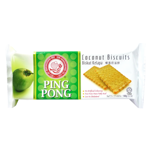 Hup Seng Coconut Biscuits 148g Hup Seng Coconut Biscuits 148g