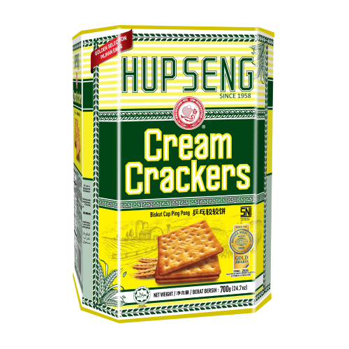 Hup Seng Cream Cracker 700g Tin