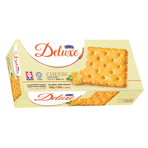 Kerk Deluxe Cheese Cracker 168g (7s) Box
