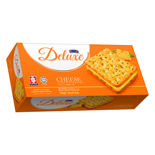 Kerk Deluxe Cheese Sandwich 160g (7s) Box