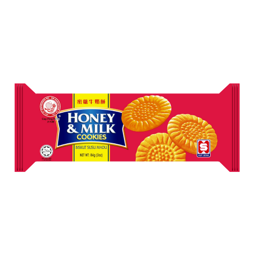 Hup Seng Honey & Milk Cookies 84g