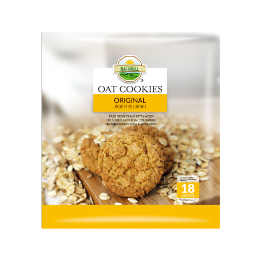 Naturell Oat Cookies Original 270g (18s) Naturell Oat Cookies Original 270g (18s)