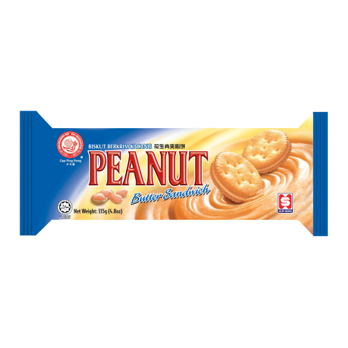 Hup Seng Peanut Butter Sandwich 135g