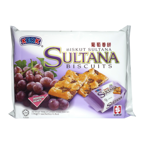 Hup Seng Sultana Biscuits 136g (5s)