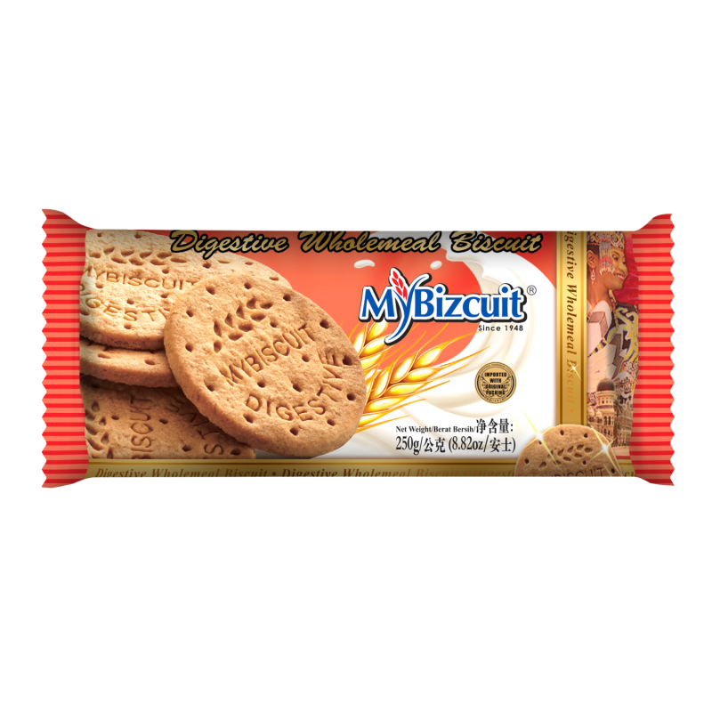 MyBizcuit Digestive Wholemeal Biscuit 250g MyBizcuit Digestive Wholemeal Biscuit 250g