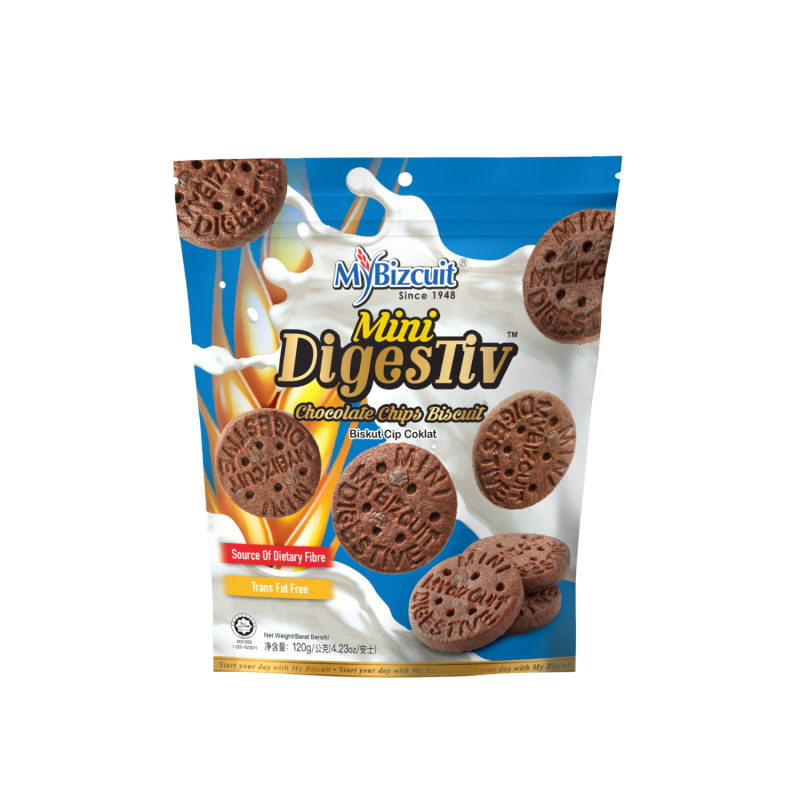 MyBizcuit Mini Digestive Chocolate Biscuit 120g