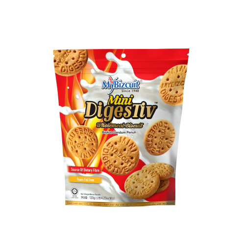 MyBizcuit Mini Digestive Wholemeal Biscuit 120g