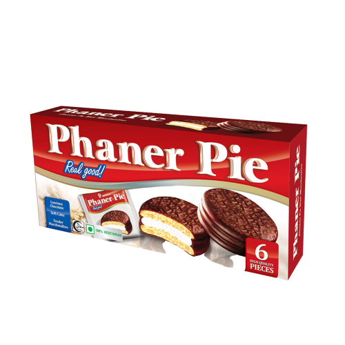 Phaner Chocolate Pie 168g (6s)