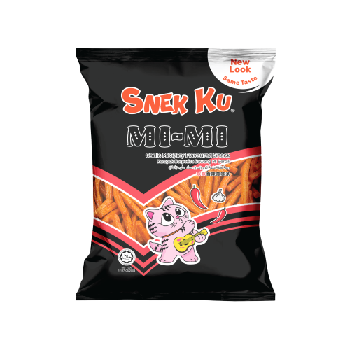 Snek Ku Garlic Spicy Mimi Prawn 70g