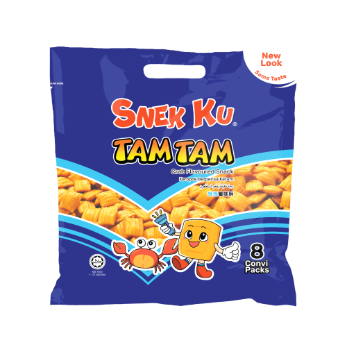 Snek Ku Tam Tam Crab 200g (8s)