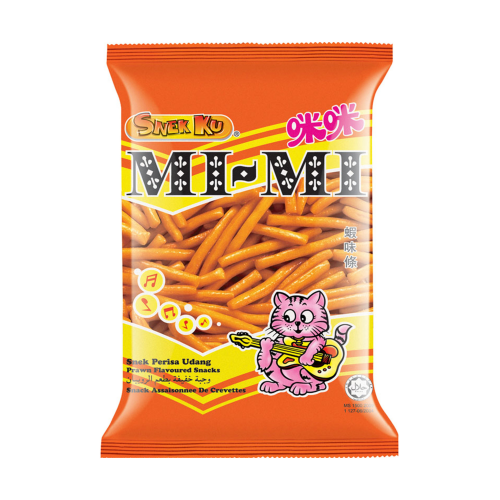 Snek Ku Mimi Prawn 80g Snek Ku Mimi Prawn 80g