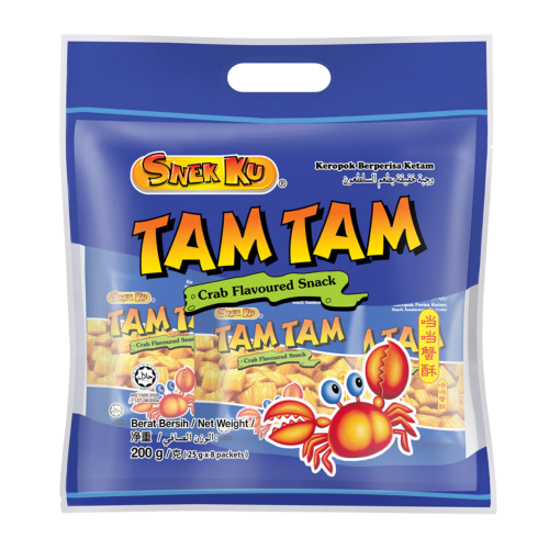 Snek Ku Tam Tam Crab 200g (8s)