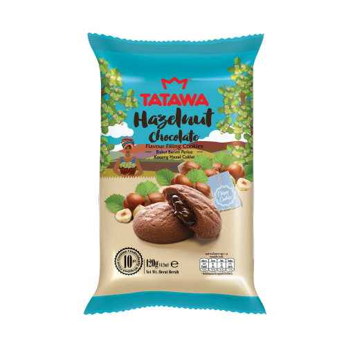 Tatawa Hazelnut Chocolate Cream Filled Cookies 120g
