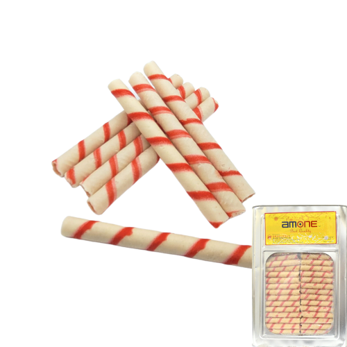 Amone Strawberry Wafer Roll 4kg Tin (ND)