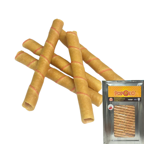 Popolo Strawberry Wafer Roll 4kg